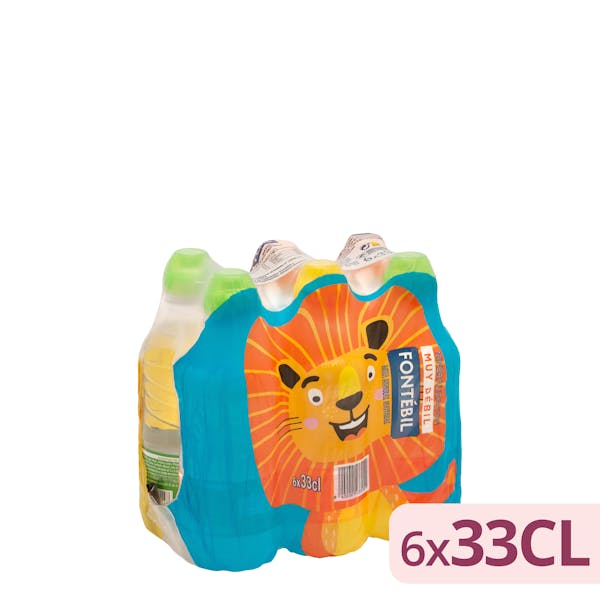 Agua mineral pequeña Fontébil tapón infantil