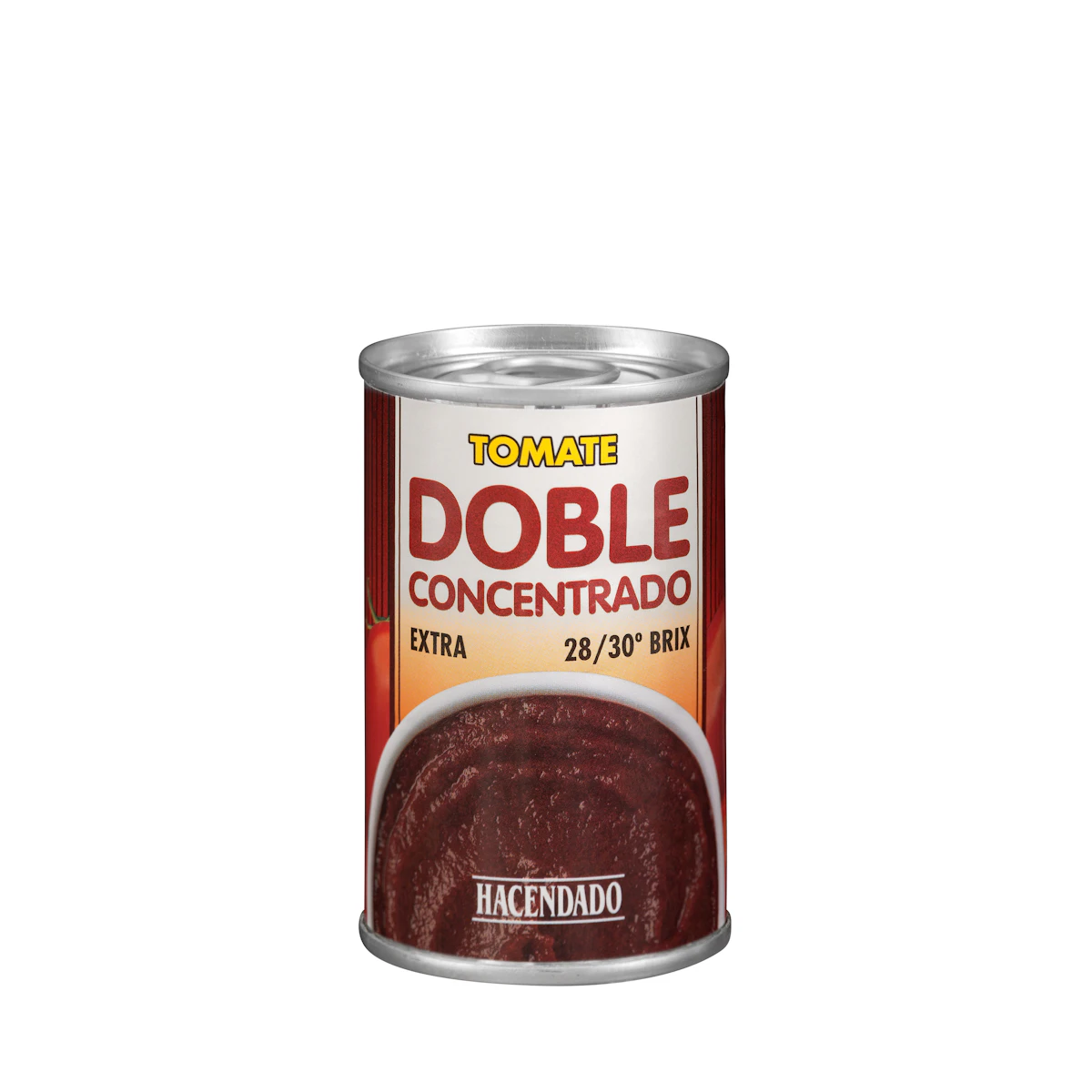 Tomate doble concentrado Hacendado extra – Mercadona – صورة إعلانية للمنتج
