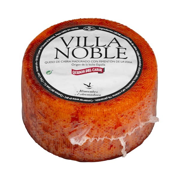 Queso madurado de cabra con pimentón de la Vera Villa Noble