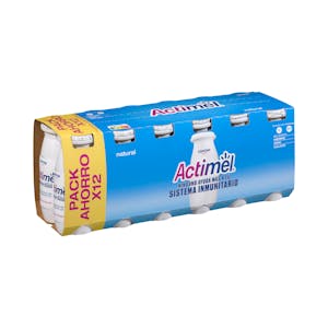 Bebida láctea natural Actimel