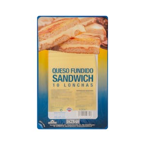 Queso fundido sándwich Hacendado lonchas