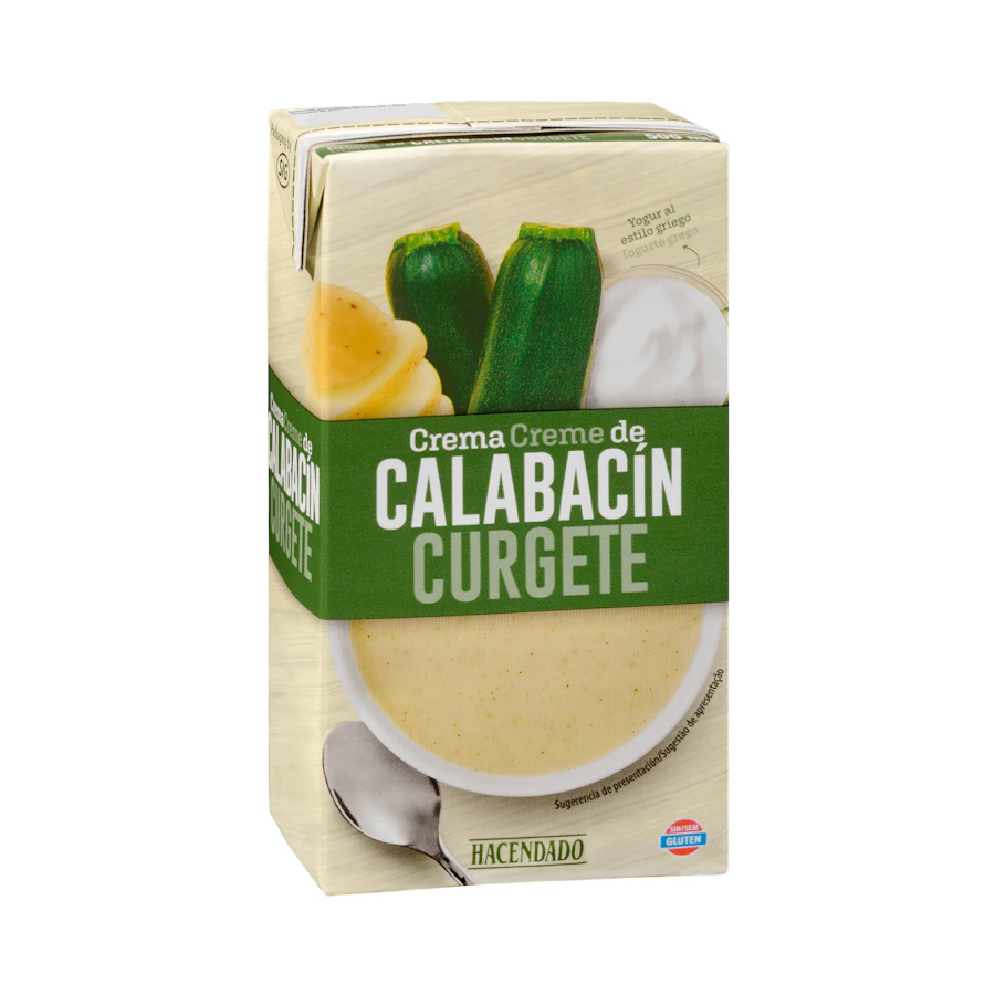 Crema de calabacín Hacendado – Mercadona – صورة المنتج