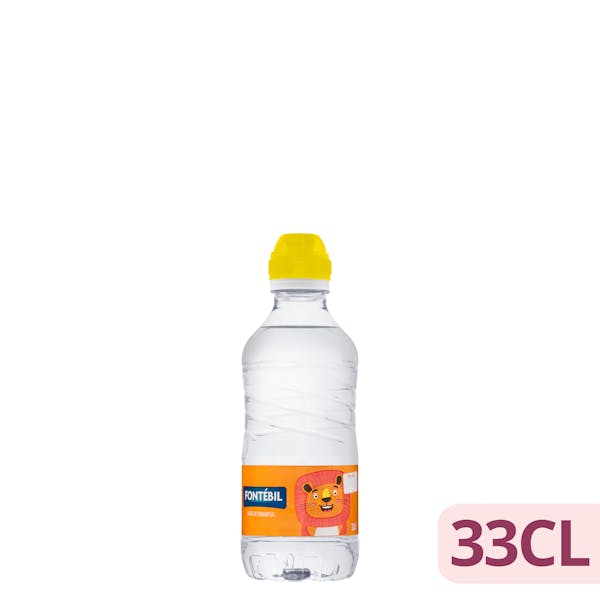 Agua mineral pequeña Fontébil tapón infantil