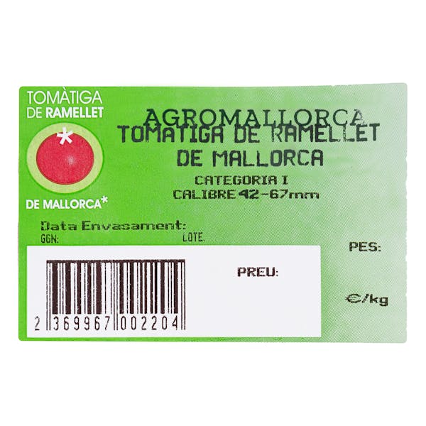 Tomate de ramillete de Mallorca