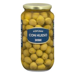 Aceitunas verdes Hacendado con hueso