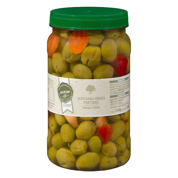 Aceitunas verdes Dcoop partidas