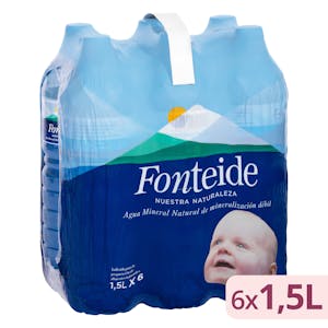 Agua mineral grande Fonteide