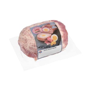 Rellenito de cerdo con huevo, queso y bacon