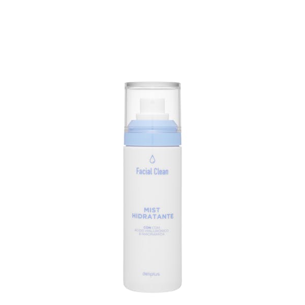 Bruma facial hidratante Facial Clean Deliplus con ácido hialurónico y niacinamida
