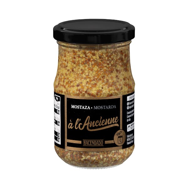 Mostaza a la antigua Hacendado