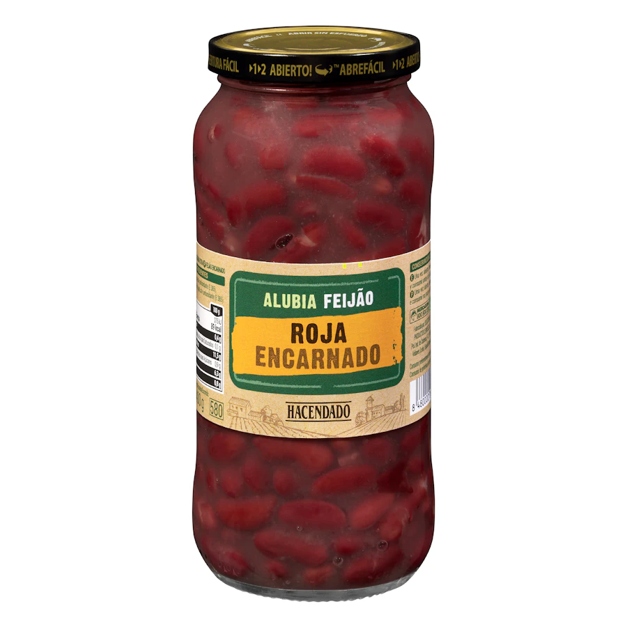 Alubia cocida roja Hacendado – Mercadona – صورة المنتج