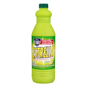 Lejía con detergente 2 en 1 Estrella limón