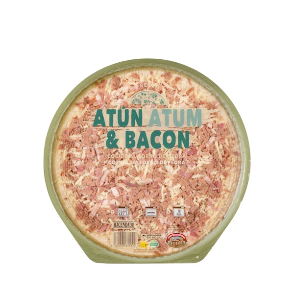 Pizza atún y bacón Hacendado