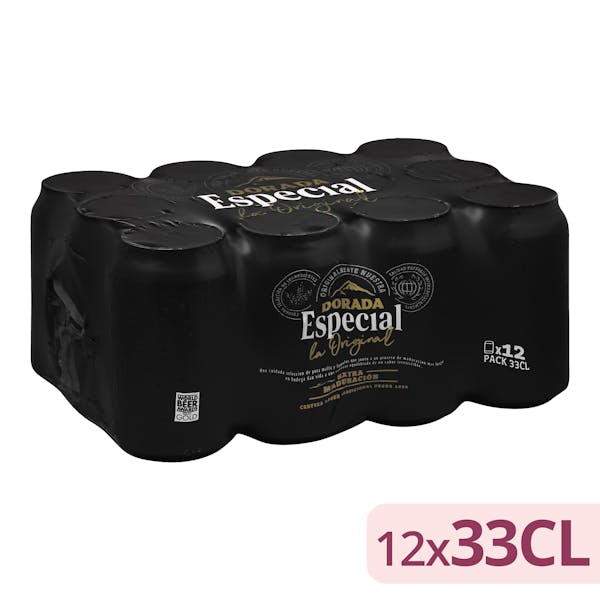 Cerveza especial original Dorada