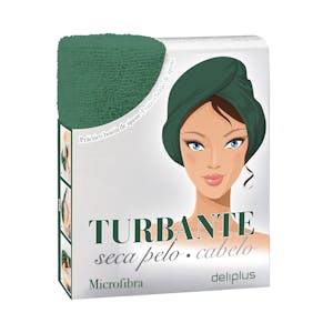 Microfibre hair drying turban towel Deliplus