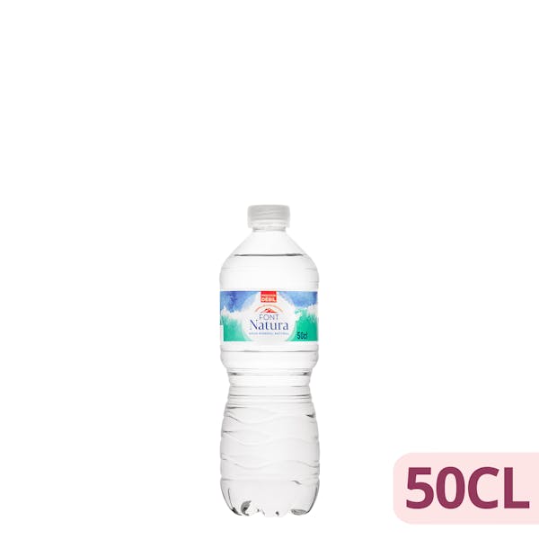 Agua mineral pequeña Font Natura