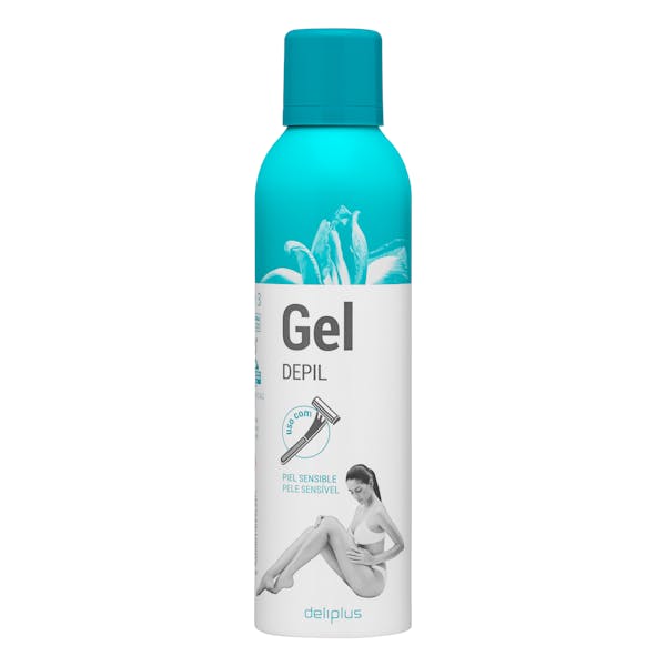 Imagen de Gel para depilar con cuchilla Deliplus piel sensible
