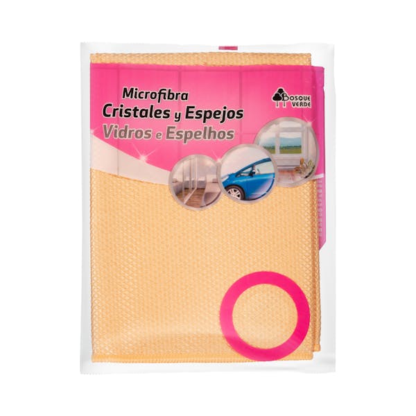 Bayeta cristales y espejos Bosque Verde microfibra