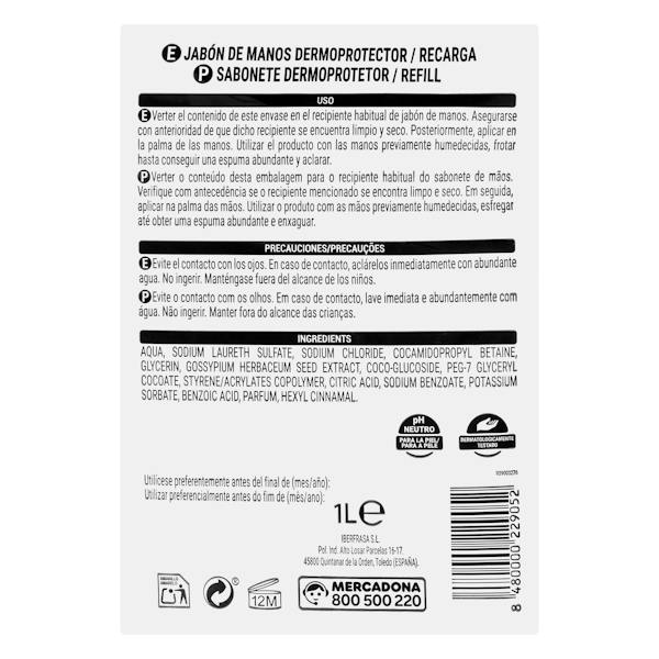 Etiqueta / ingredientes