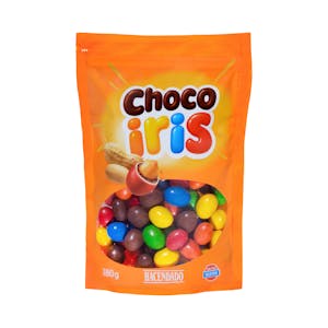 Chocoiris colourful peanuts covered in milk chocolate Hacendado
