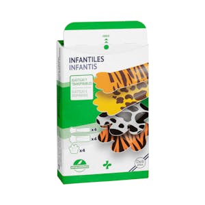 Tiras adhesivas protectoras infantiles Deliplus surtidas, elásticas y transpirables
