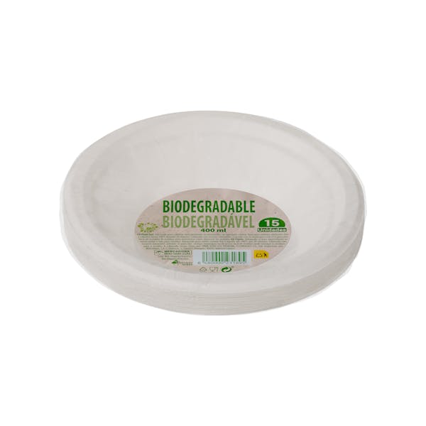 Bol biodegradable Bosque Verde