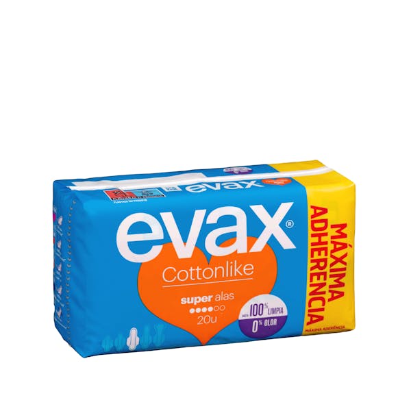 Compresas Super Con Alas Mercadona Compresa con alas super Evax cotton like | Mercadona compra online