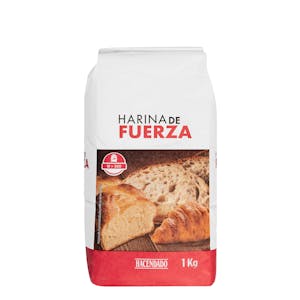 Harina de fuerza Hacendado Paquete