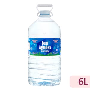 Agua mineral grande Font Agudes