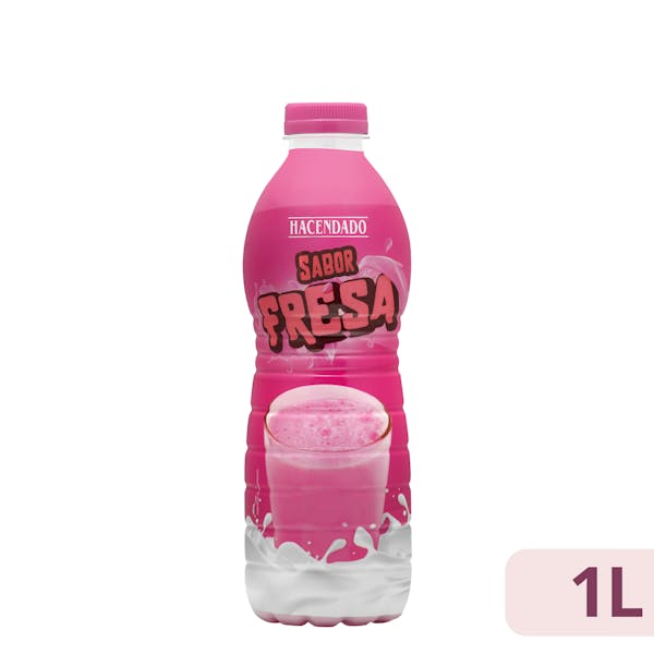 Batido sabor fresa Hacendado