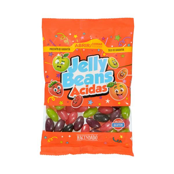 Imagen de Golosinas Jelly Beans ácidas Hacendado