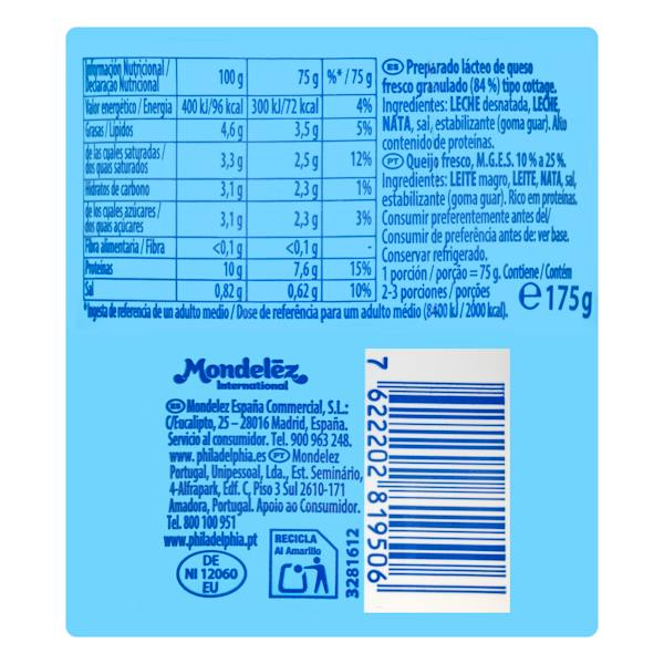 Etiqueta / ingredientes