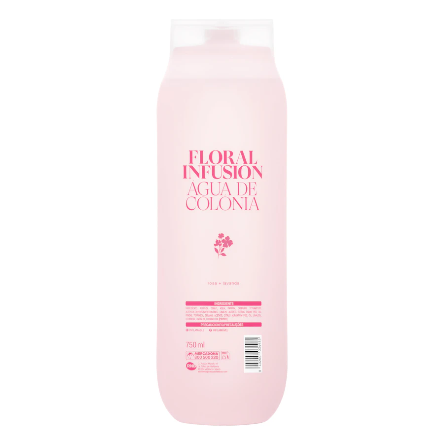 Agua de colonia Deliplus Floral Infusion – Mercadona – صورة المنتج