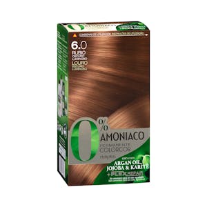 Coloración permanente 0% amoníaco 6.0 rubio oscuro luminoso Colorcor