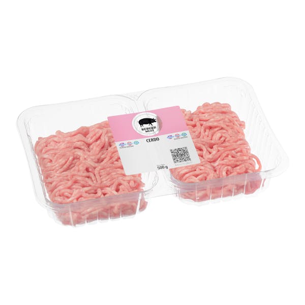 Preparado de carne picada cerdo