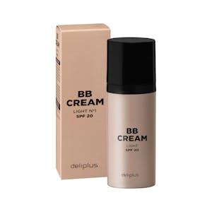 Hidratante facial BB cream Deliplus 01 claro FPS 20