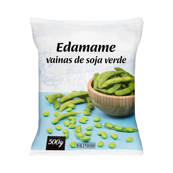 Edamame soja verde Hacendado ultracongelada