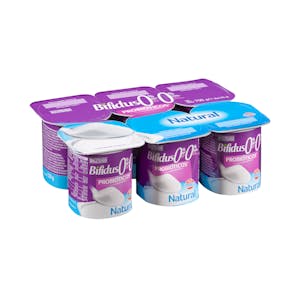 Yogur líquido desnatado de Fresa Hacendado 0% m.g 0% sin azúcares añadidos