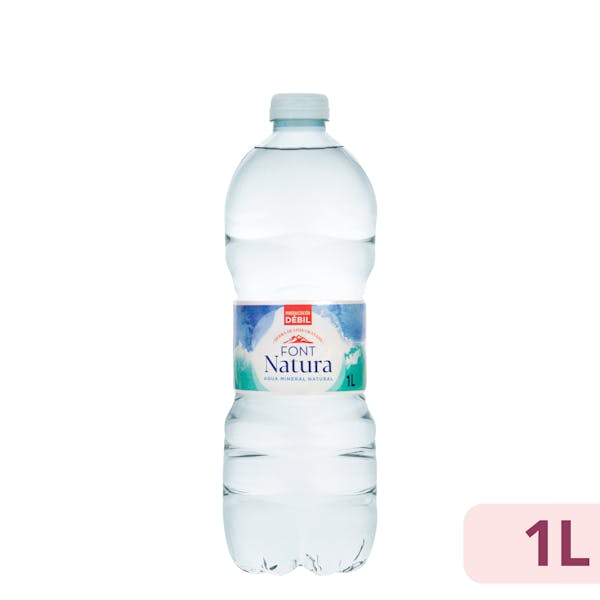 Agua mineral mediana Font Natura