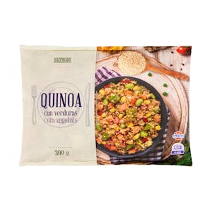 Quinoa con verduras Hacendado ultracongelada