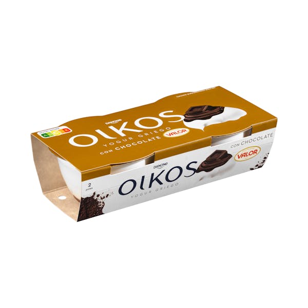 Yogur griego con chocolate Valor Oikos Danone