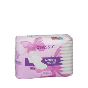 Classic night pads with wings Deliplus