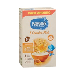 Papilla 8 cereales con miel Nestlé +6 meses