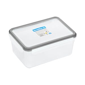 Recipiente hermético de plástico rectangular 3L Bosque Verde