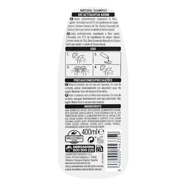 Etiqueta / ingredientes
