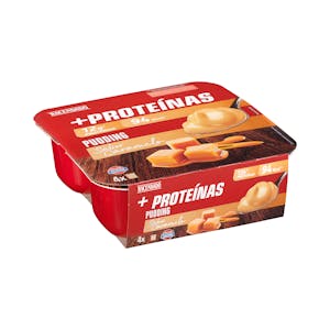 +Proteínas caramel flavour pudding 12 g protein Hacendado