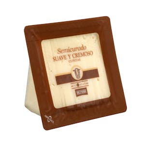 Queso semicurado de oveja Hacendado cortado en cuñitas