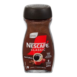 Café soluble natural Nescafé classic