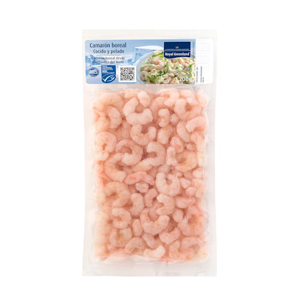 Camarón boreal cocido y pelado Royal Greenland ultracongelado