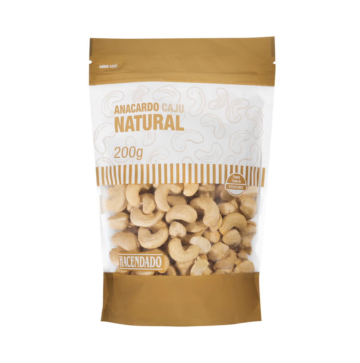 Anacardo natural Hacendado – Mercadona – صورة إعلانية للمنتج
